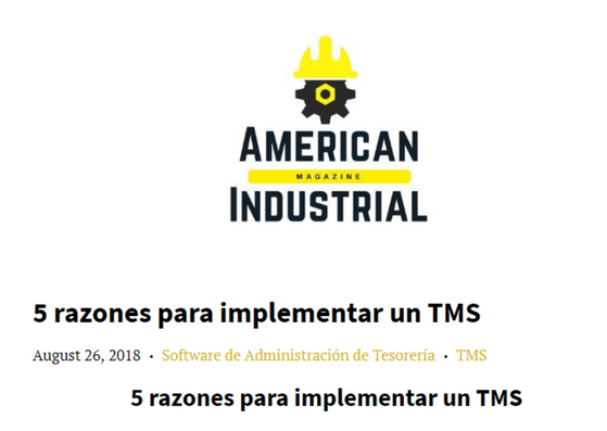 Noticias de Integrity American Magazine Industrial